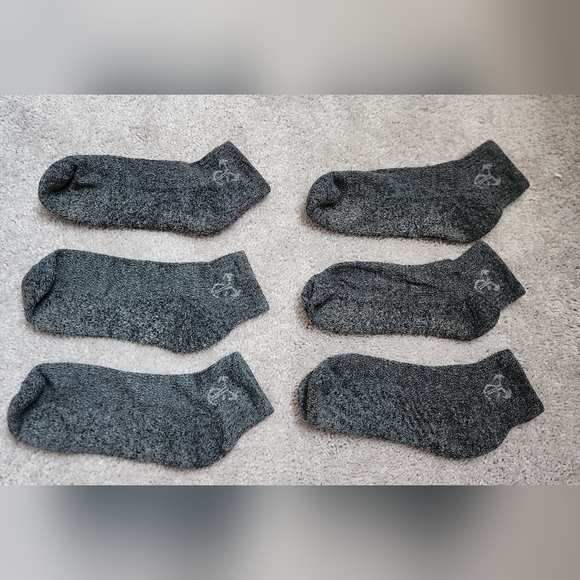 3 pairs of dark Grey socks - Picture 2 of 2